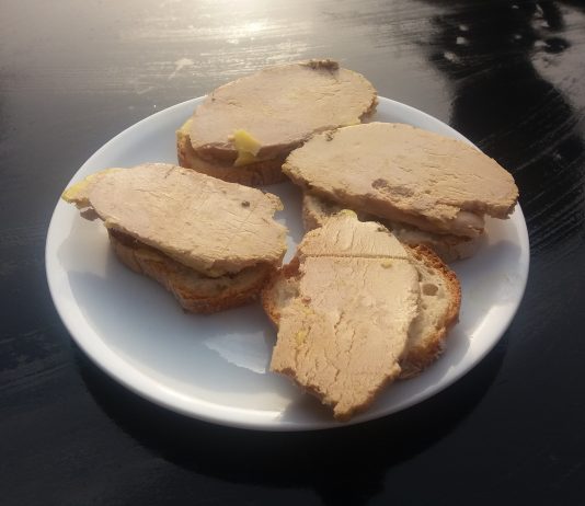 Tapas de foie gras